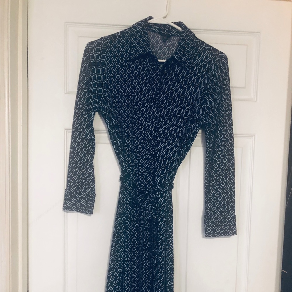 Talbots midi length shirt dress